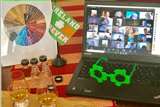 Online St Patrick’s Day: Whiskey Tasting At Home