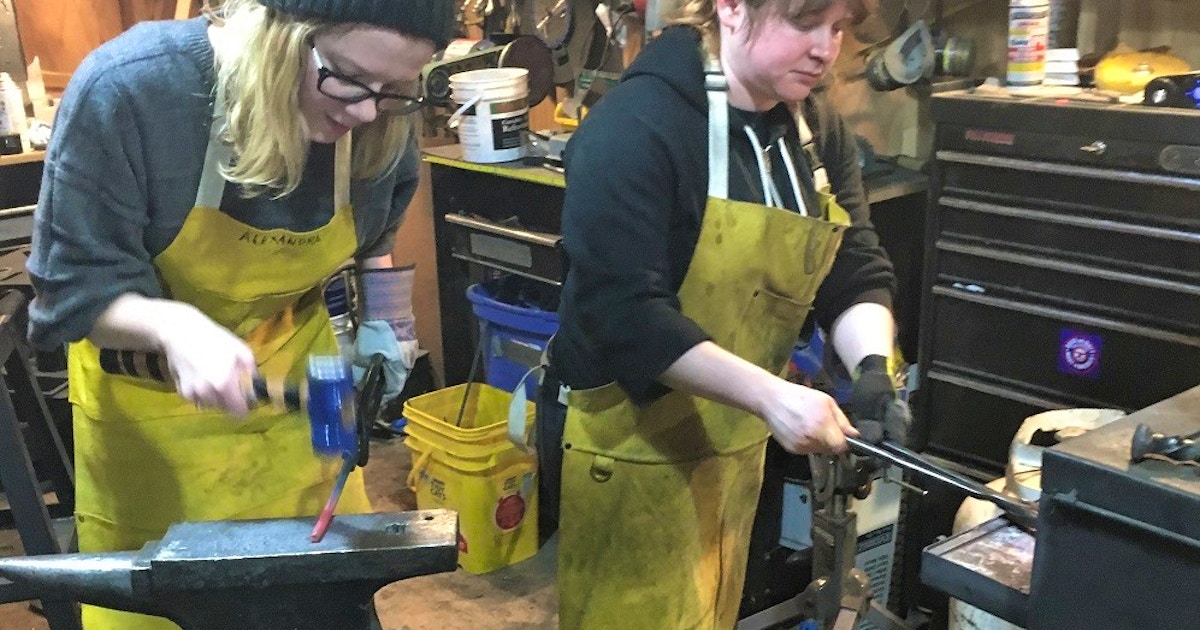 Basic Blacksmithing Metal Working Classes New York Coursehorse