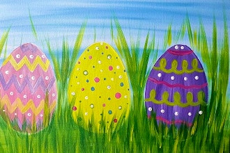Virtual Paint Nite: Easter Eggs (Ages 13+)