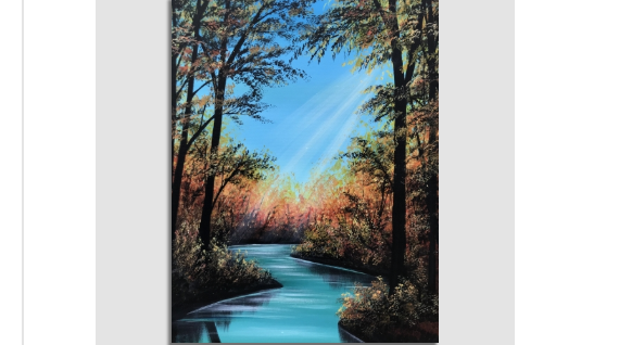 Paint Nite: Autumn Forest Light