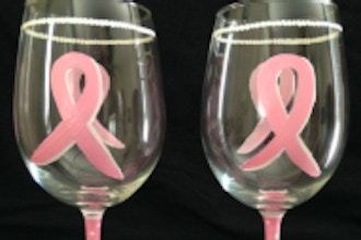 Paint Nite: Breast Cancer Awareness Drinkware