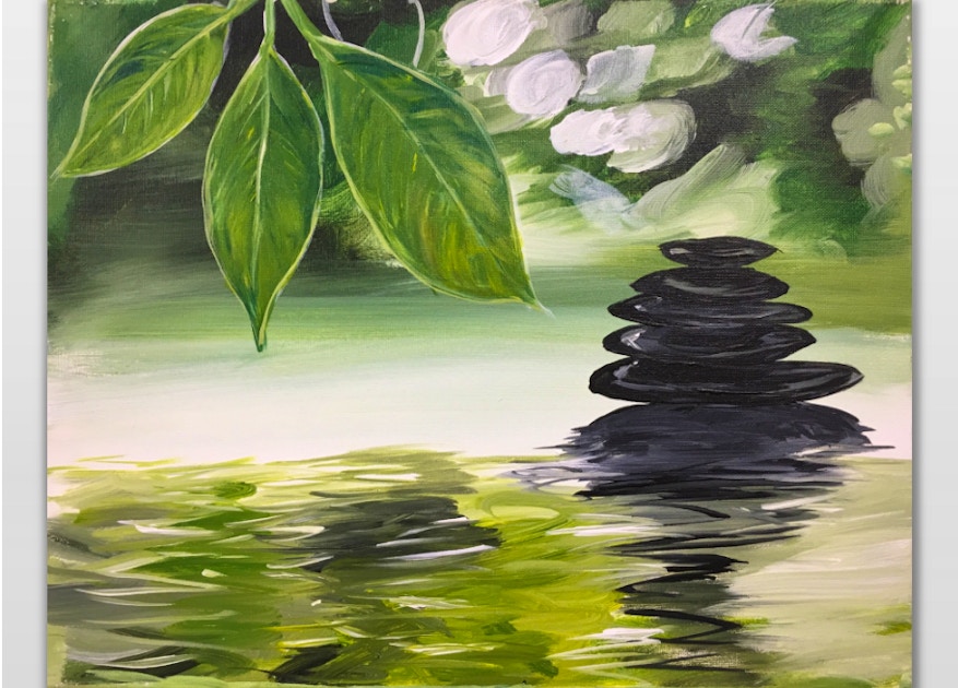 Paint Nite: Now And Zen - Painting Classes Boston | Coursehorse - Yaymaker