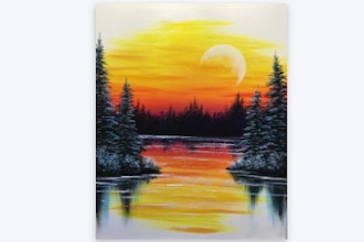 Paint Nite: Warm Winter Lake