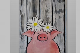 All Ages Paint Nite: Lil Barnwood Piggie