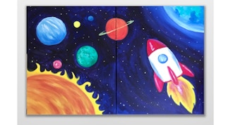 Paint By Number Kids - Space Adventure - Spanram – Bartega