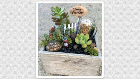 Plant Nite Beer Garden Painting Classes Washington Dc