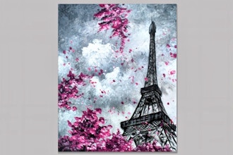 Paint Nite: Blossoms In Paris VI