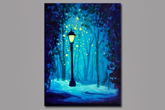 Magical Lamp Post Painting Classes Atlanta Coursehorse Yaymaker
