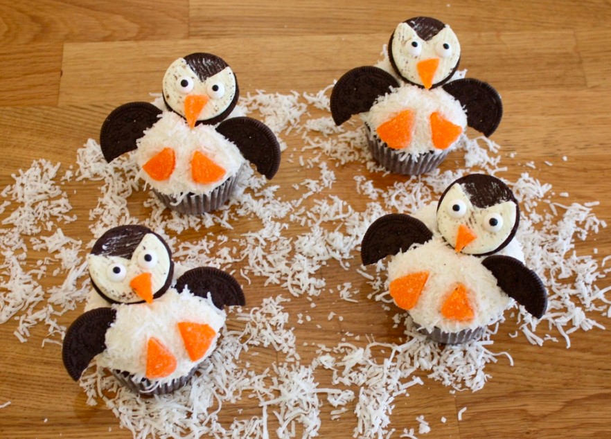 Penguin Cupcakes (Ages 2-8 with Caregiver)