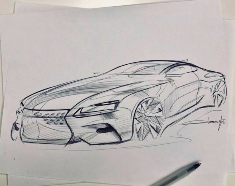 Car Design - Sketch Classes Los Angeles | CourseHorse - De. Core ...