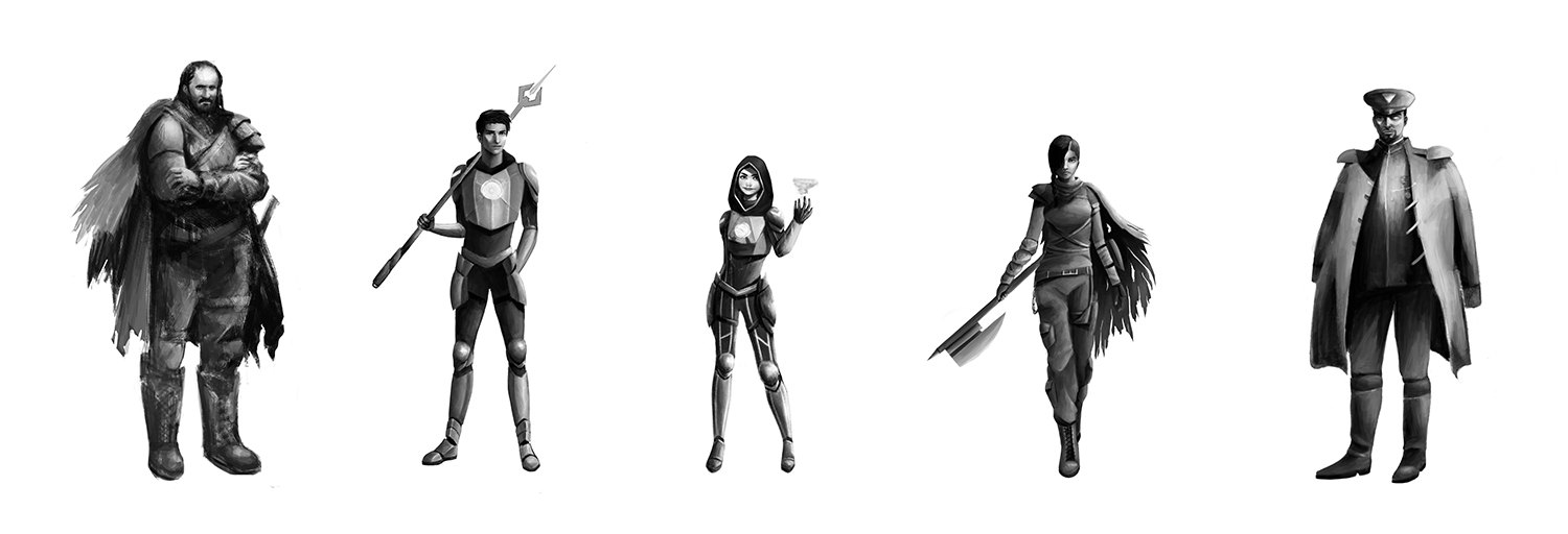 Digital Character Design (Grades 10-12 & up)