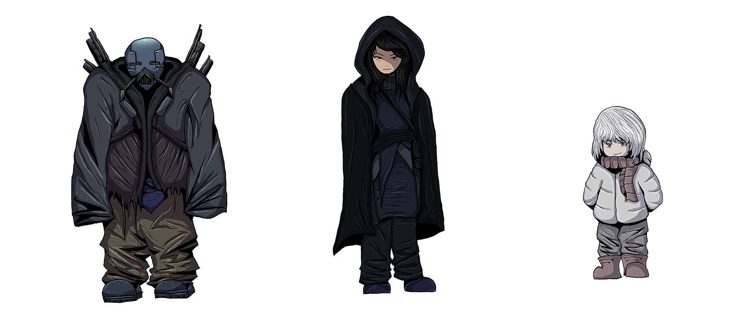 Digital Character Design (Grades 10-12 & up)