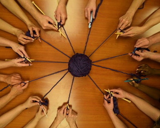 Virtual Open Knitting and Crochet