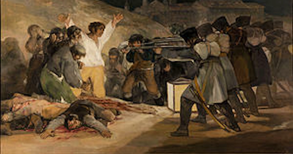 Francisco Goya The Third Of May 1808 Art History Classes New York Coursehorse Bronxville Adult School Francisco Goya The Third Of May 1808 Art History Classes New York Coursehorse Bronxville Adult School