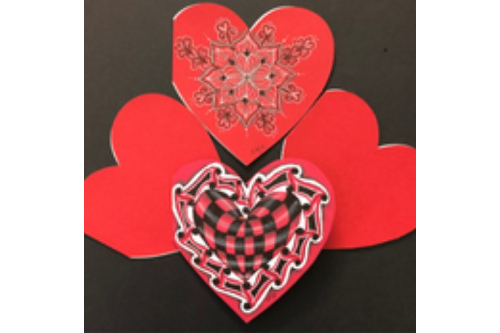 Zentangle® Love: Valentine’s Day Cards