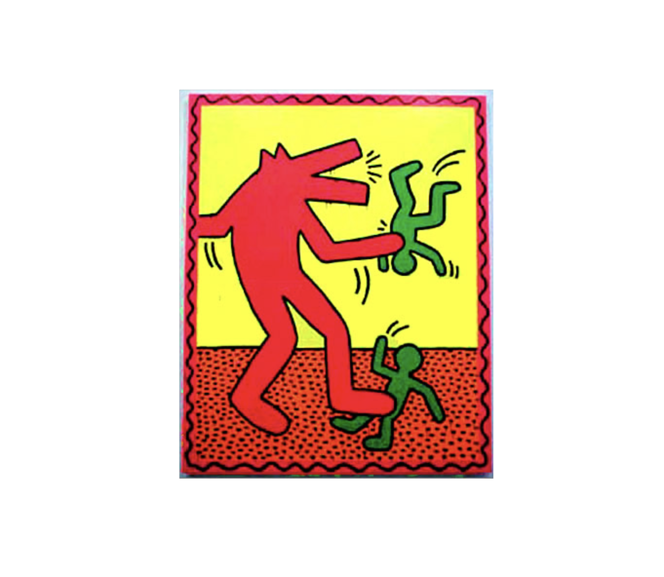 DayGlo at Banksy Museum | Keith Haring X Banksy