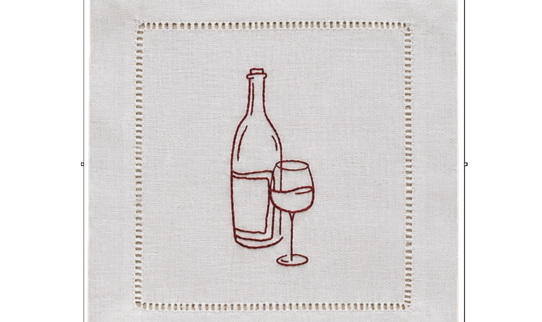 Medium & Techniques | Embroidery: Cocktail Napkins