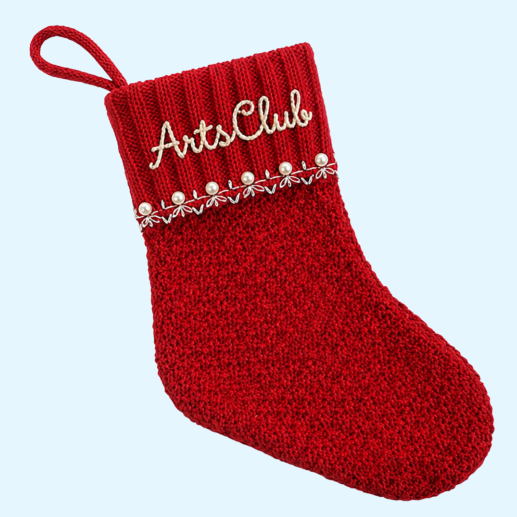 Medium & Techniques | Embroidery: Holiday Stockings
