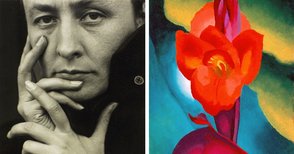 Paint Like Georgia O'Keeffe