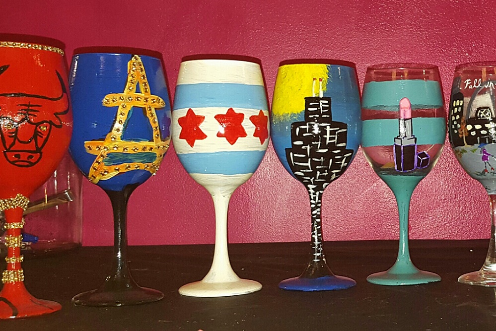 Wine Glass Or Beer Mug Painting Class More Painting Classes