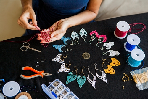 Macrame Earrings