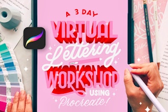 3 Day Virtual Lettering Workshop