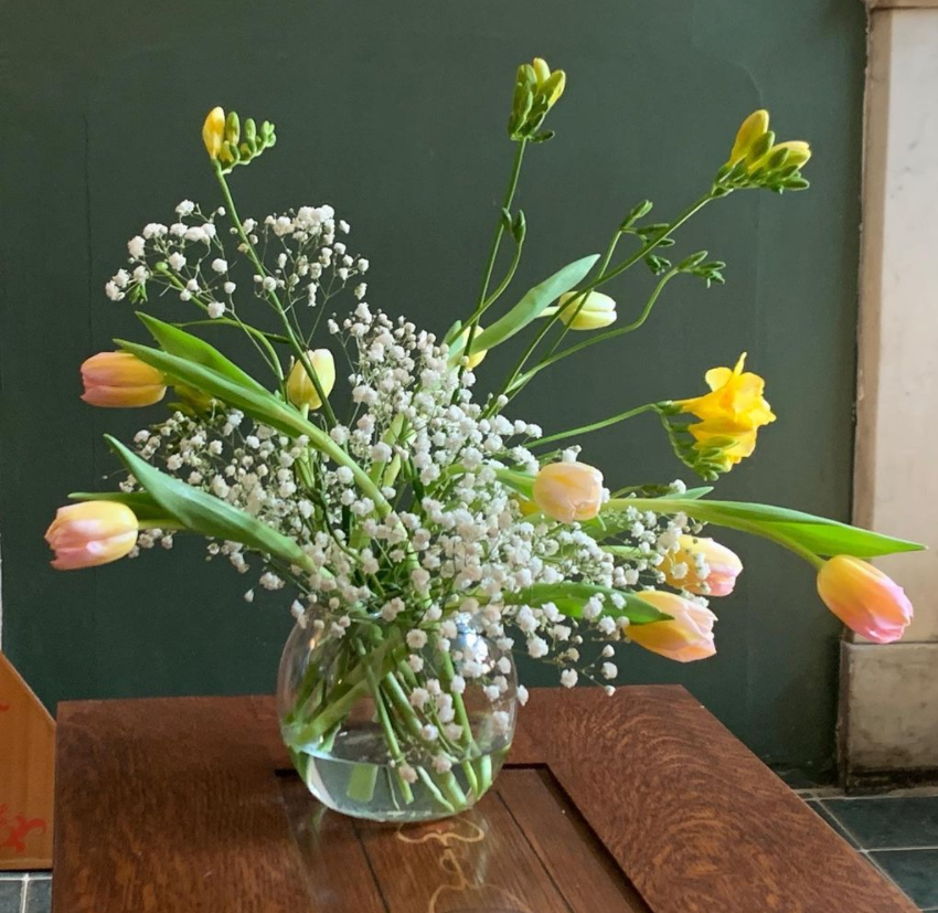 OUTDOOR, IN PERSON Flower Design Class on Mother's Day