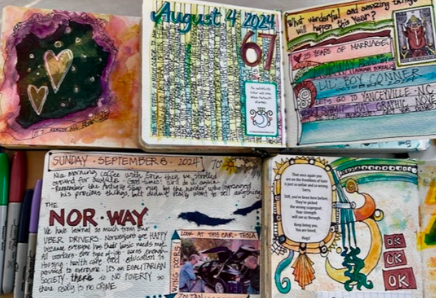 Experiment with Mixed Media Journaling