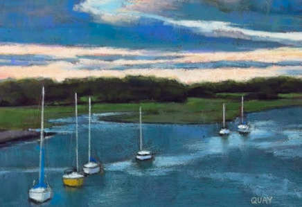 Underpainting for Pastels: Trying Different Media