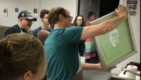 Screen Printing Outdoors (Ages 13+)