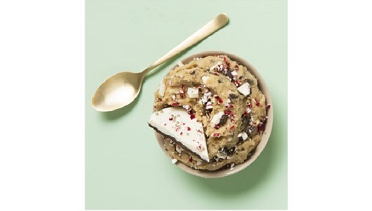 Peppermint Bark Edible Cookie Dough