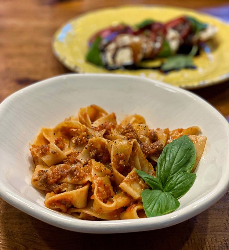 Handmade Pasta Bolognese (Virtual Cooking)