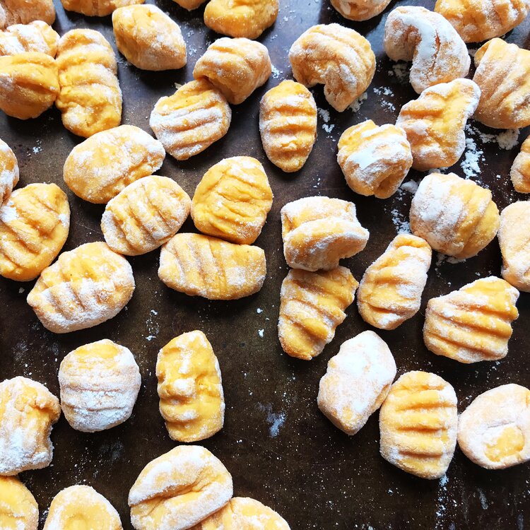 Gnocchi Cooking