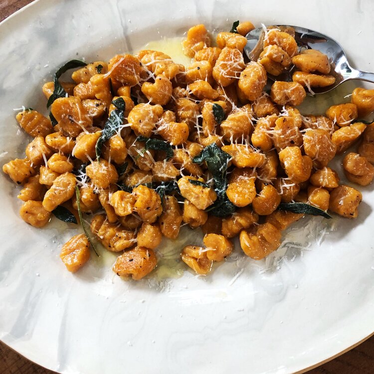 Gnocchi Cooking