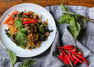 Thai Noodles Two Ways (Virtual Cooking)