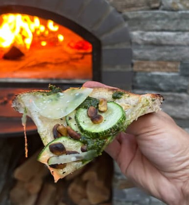 Wood-Fired Pizza Making