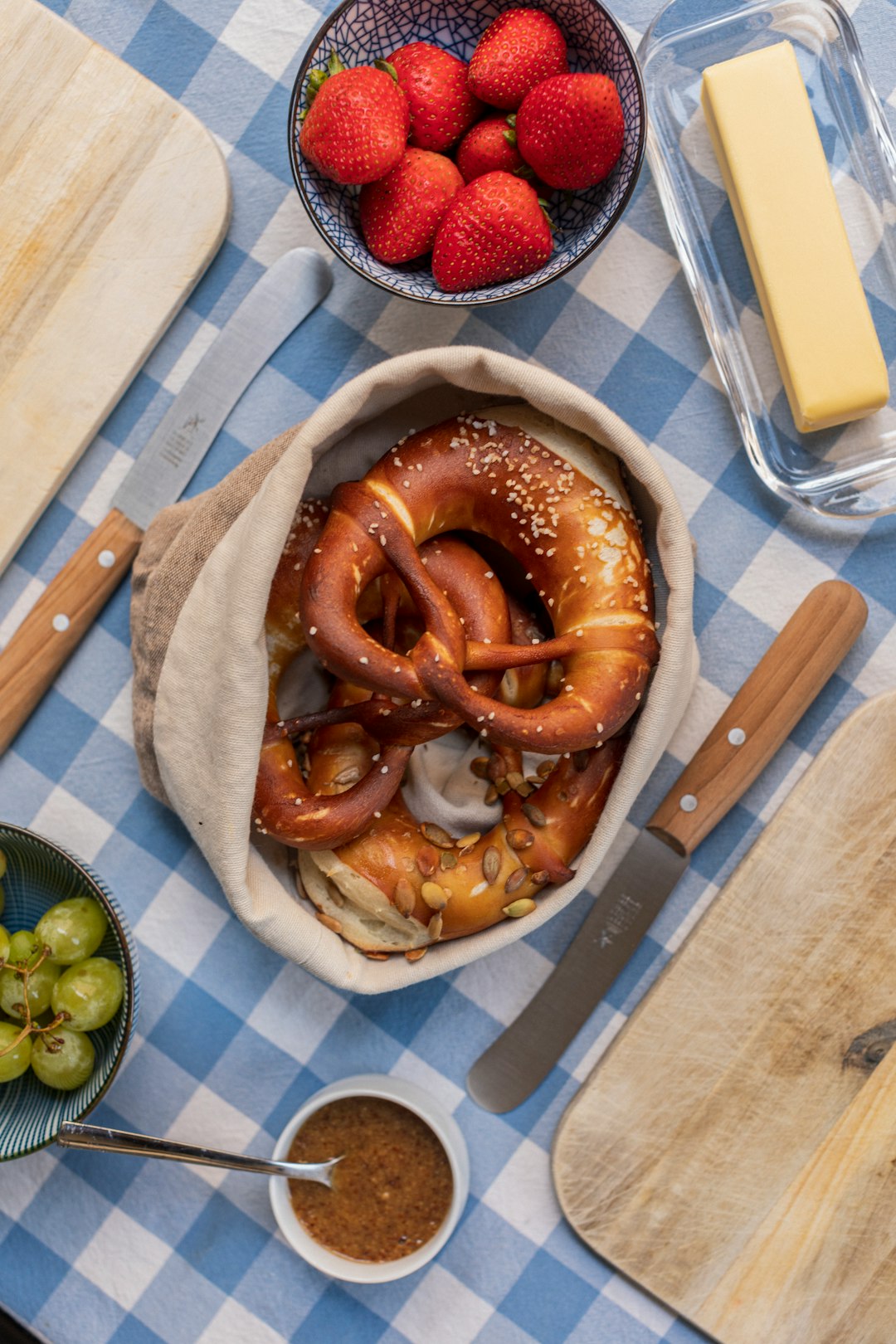 Filled Soft Pretzel