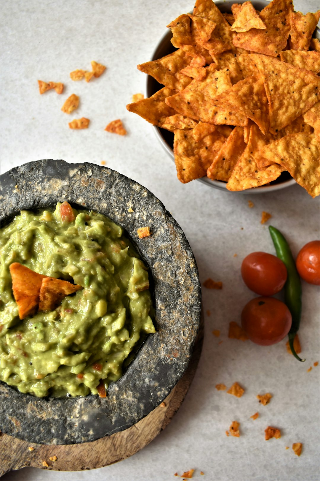 Make Bloody Marys and Guacamole