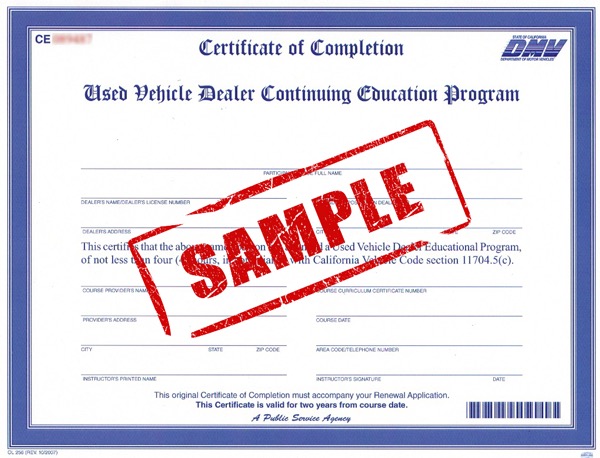 Get Your California DMV Dealer License & Auction Tour