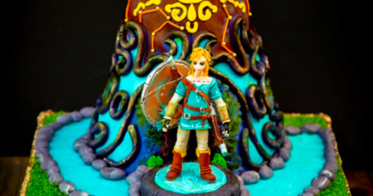 Parent And Me Cake Class The Legend Of Zelda Inspired Kids Cake Classes Los Angeles Coursehorse Yi Cakes