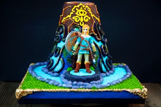 The Legend Of Zelda Inspired Cake Class Cake Decorating Classes