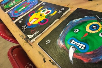 Monster Maker Cut Paper Collage Workshop Collage Classes Los