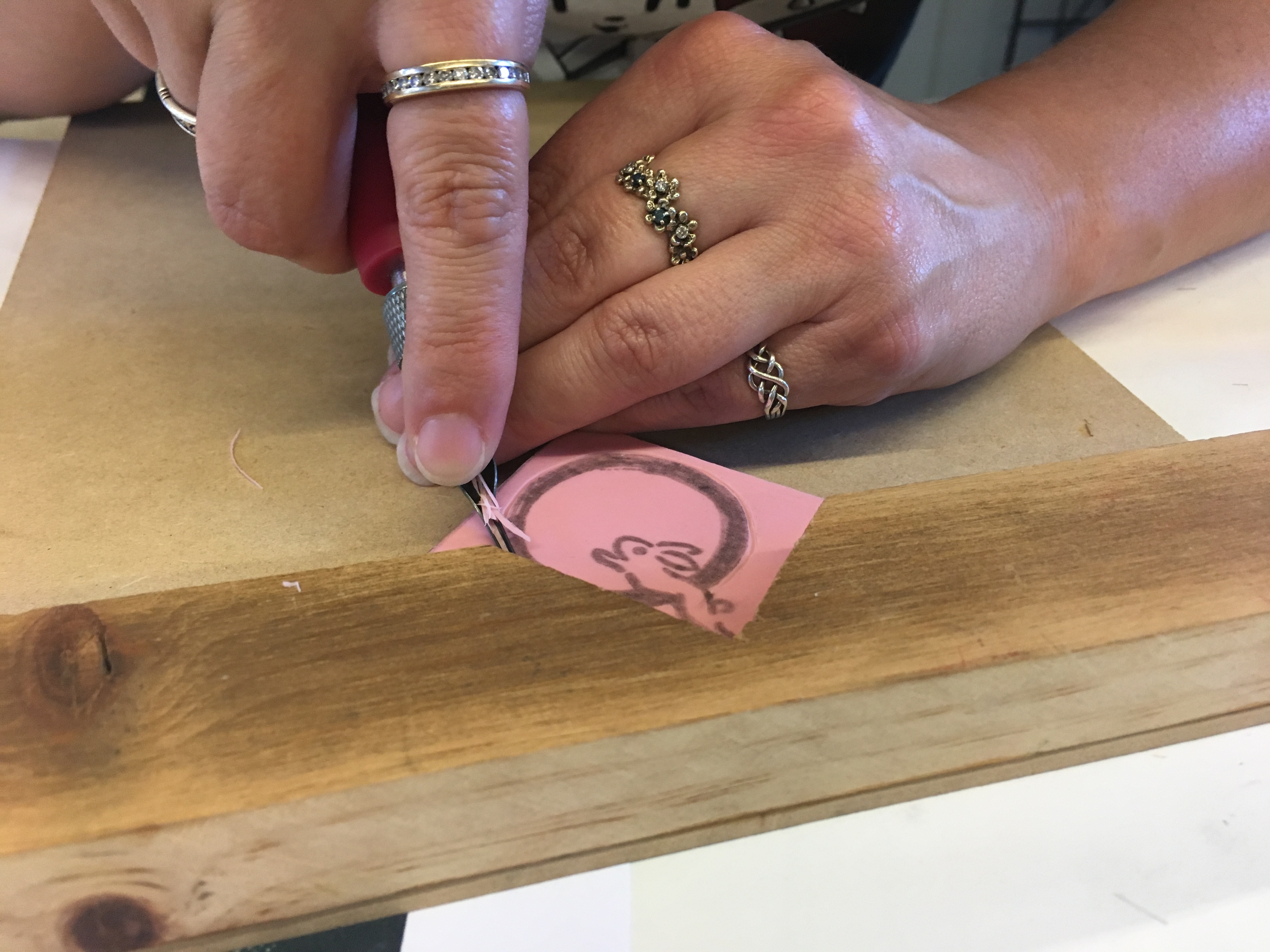 Custom Block/Stamp Printmaking Class