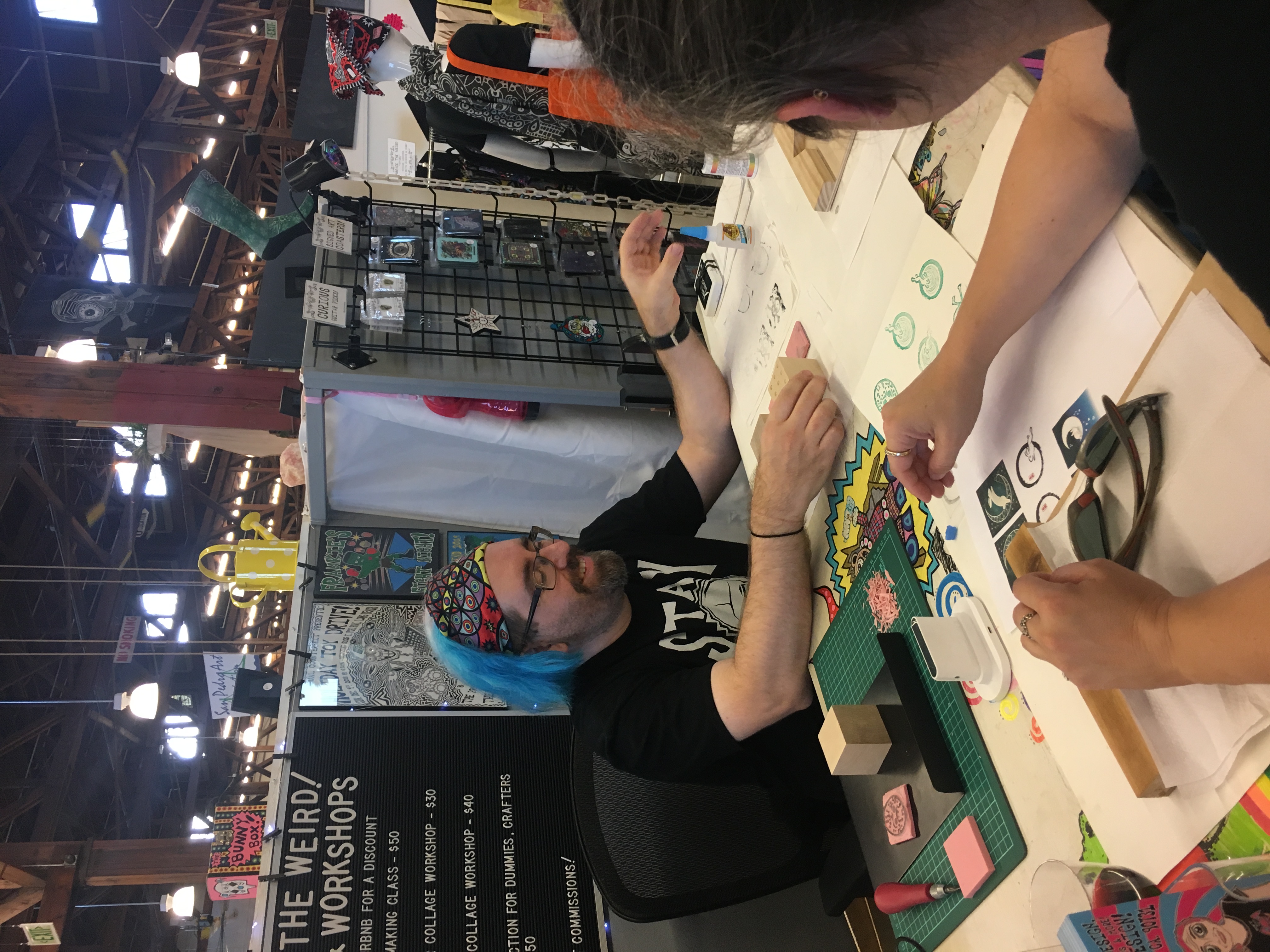 Custom Block/Stamp Printmaking Class
