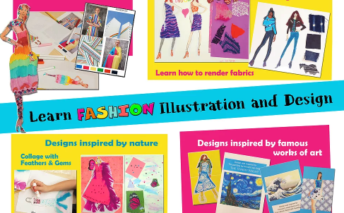 After School Fashion Design & Illustration (Ages 9-13)