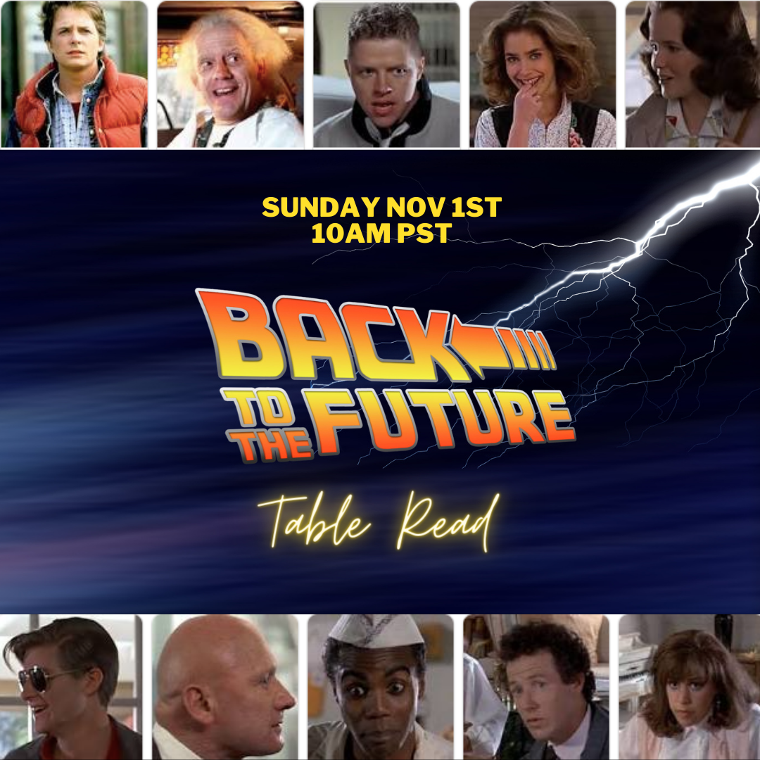 BACK TO THE FUTURE: ACTING TABLE READ