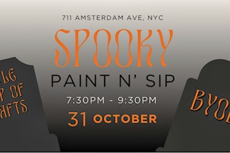 BYOB Halloween Party! Paint N Sip