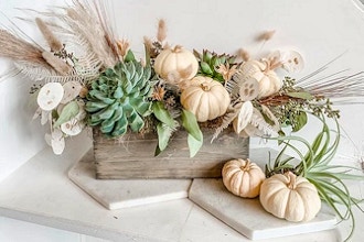 Thanksgiving Floral Arranging