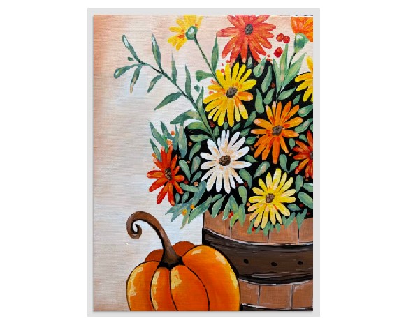 Fall Barrel paint and sip