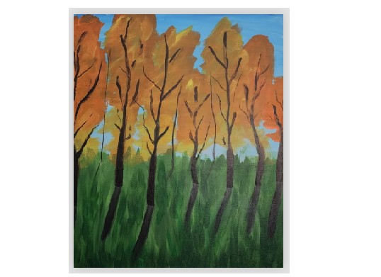 “Autumn Leaves” Paint and Sip Painting Event